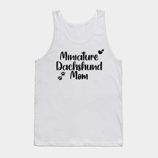 Miniature Dachshund Mom Tank Top